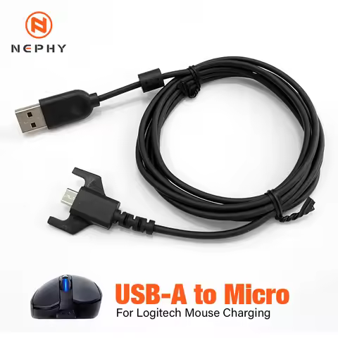 Replacement USB Charging Data Game Cable for Logitech G Pro X Superlight Glorious Model O D Wireless