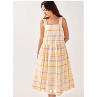 Faerie gingham dropwaist dress preloved
