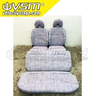 Daihatsu L500 Mira L5 Moderno Purple ‘Kain Guni’ Seat for Perodua Kancil U Sharp Fabric