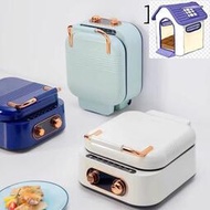 110v電餅鐺家用多功能雙面加熱電餅檔煎餅鍋薄餅機烙餅鍋煎餅機