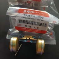 ORIGINAL Ts100/TS125 Carburetor Float / Pelampung carburetor TS / TS100 Carburetor Float NEEDLE TS12