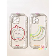 Cute Fruit Transparent Cases For OPPO F31 Pro Plus F7 F29 F27 F25 F23 F21 F21S F19S F19 Pro Plus F17