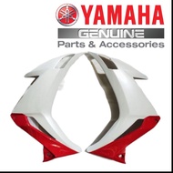 MERAH X1R LEG SHIELD KEPAK RED WHITE FRONT COVERSET X1R