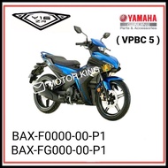 Cover Set & Stripe Yamaha Y16 Y16ZR HLY Original Yamaha ( VPBC5 )