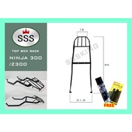 Motorcycle Rear Rack For Box Holder Z300/NINJA300 Z250/NINJA250 Year 2013-2017 SSS Genuine **Free WA