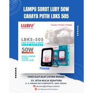 CAHAYA LUBY 50W White Light LED Floodlight LBKS 505 LED Flood Light IP 65 Waterproof