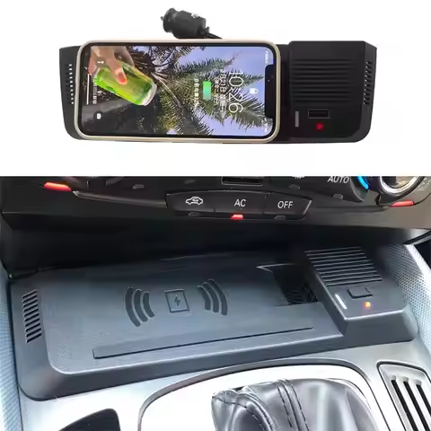 Car wireless charger for Audi A4 B8 B9 A4 Allroad A5 S5 RS5 Q5 SQ5 Fast charge phone charger chargin