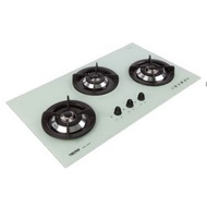 Tecno Gas Hob - 3 Burners T333tgsv-sparkling White