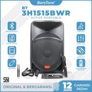 Speaker portable Baretone BT-3H1515BWR / BT3H1515BWR - ORI GARANSI