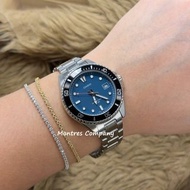 Montres Company 香港註冊公司(32年老店) 卡西歐 CASIO 不鏽鋼錶帶 一觸三摺錶扣 50米防水 Marlin submariner 劍魚 槍魚 潛水款 水鬼 藍水鬼 知更鳥藍 M