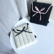 Cute Bow Laptop Sleeve Tablet Sleeve Case 11 13.3 13.6 14 Inch Women Computer Bag for Macbook Ipad H