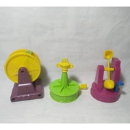 Mcdonald's Mascot Happy Meal Theme Park 1996 Rides Dufan Mcd Toys Rare Mascot WindmillLala