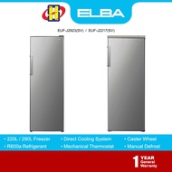 Elba Upright Freezer (220L/290L) Fast Cooling Standing Upright Caster Wheel Freezer EUF-J2923(SV) / EUF-J2217(SV)