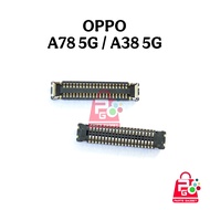 MESIN Oppo A78 5G A38 5G LCD Connector Socket Lcd Connector Di Board Machine
