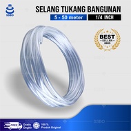TERMURAH SELANG AIR AQUARIUM SELANG TUKANG TIMBANG BANGUNAN 1/4 INCH 5-50 METER COD