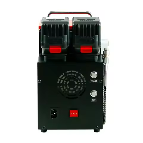 GX-E-L3-I 4500PSI Low Noise Portable Lithium Battery High Pressure air Compressor 18V 300 bar Piston