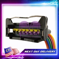 7 Pin Proton Waja 1.6 1.8 SATRIA NEO Headlamp Assy Socket Connector Made in Malaysia