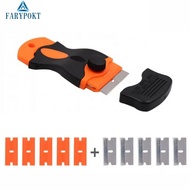 FATY~Sticker Removal Tool Blade Scraper Razor Scraper Blade 11* 11pc Useful