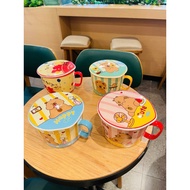 Capybara noodle cup, noodle cup, vermicelli cup, mug with lid