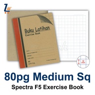 80P✦Medium Square✦F5 Craft Exercise Book / Buku Latihan Kraft (Spectra)