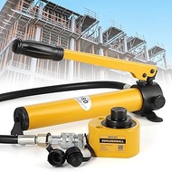 CGOLDENWALL Hydraulic cylinder 10T with pump CP-180, stroke 26 mm, self-height 51 mm, usable area 11