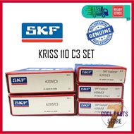 SKF C3 KRISS 110 Modenas Engine Bearing SET C3 SKF Modenas KRISS110 - 100% ORIGINAL