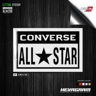 Converse All Star Cutting Sticker | Converse All Star Logo Cutting Sticker | Converse All Star