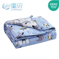 Gravity Blanket Gravity Quilt100%Pure Cotton Children's Blanket Soft Good Sleep Printed Weighted Bla
