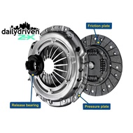 CLUTCH SET ( PRESSURE PLATE CLUTCH DISC RELEASE BEARING ) FOTON THUNDER E 4X2 *4JB1 ENGINE*