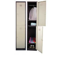 VPRO 2 Compartment Steel Locker / Steel Cabinet / Kabinet Besi