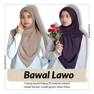 TUDUNG BAWAL BIDANG 55 MATERIAL CHIFFON ARITACHI 💕