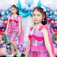 ชุดไทยเด็ก ชุดไทยเจ้าหญิง สโนว์ไวท์ ราพันเซล เอลซ่า ชุดไทยเด็กไปโรงเรียน น่ารัก Princess Thai Costum