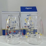 | 7-11 miffy Three-Dimensional Shape Double-Layer Heat-Resistant Glass Gift Giving Exchange Christma