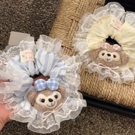 [PREORDER Duffy] Cute Duffy Bear Lace Scrunchies
