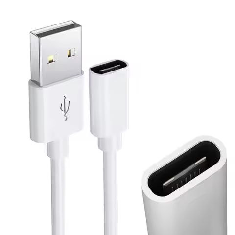 for HUAWEI FreeLace Pro 2 Wireless Earphones USB Type C Charging Cable TypeC Female to USB Adapters
