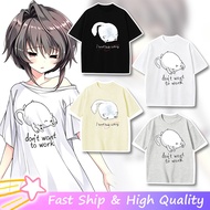 Japanese Anime Gal Game Palette 9-nine Yuki Noa T shirt For Women Men Adult Otaku Unisex Cotton Tee