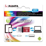 [特價]RIDATA錸德HT1 USB3.1Gen1+TypeC雙介面隨身碟 32G OTG