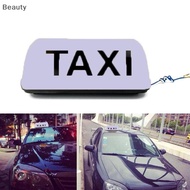 [beauty] TAXI Sign Cab หลังคาด้านบน Topper Car Magnetic Sign โคมไฟ12V แสงกันน้ำ