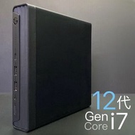 HP 12代i7超強微型電腦｜Gen 12代 i7-12700T｜(512G NVME SSD + 16G D5 RAM) ｜內置WiFi. 藍牙BT. DP x2 ｜ Windows 11 Pro 