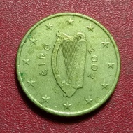 koin Irlandia 50 Euro Cent (1st map)
