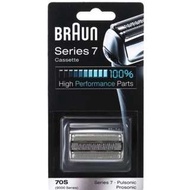 BRAUN 百靈牌7系替換刀頭連刀網(只有70B黑色) Series 7 Cassette Replacement Foil & Cutter Pack