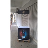 Premium Service PVC Counter Booth / Promotion Counter Booth / Promotional Counter Booth + Printing (