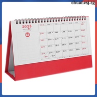 📅 1Pack Chinese Themed Calendar for Chinese New Year and Workspace Use 9.3x5.5x2.7in