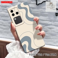 HP Vivo V30 Case Latest V30 Pro 2024/ - Rajacase - VIVO V30 5G Casing VIVO V30 PRO/ - Abstract case 