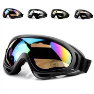 แว่นตา X400 CS หน้ากากลายพรางสำหรับเล่นเพนต์บอลแว่นตาป้องกันรถจักรยานยนต์กลางแจ้งแว่นตากันลมกันลมเล่นสกีแว่นกันทราย Nuopyue