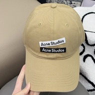 Lady khaki baseball cap acne studios Baseball Cap Simple Letter CP