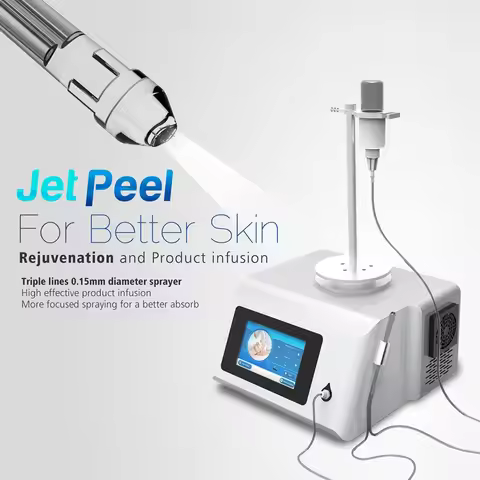Jet Peel Machine Portable Oxygen Therapy Skin Rejuvenation Skin Care Deep Cleansing Injection Water 