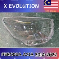 Perodua Axia SE Advance 2014 - 2022 / G Spec 2017 - 2022 Plastic Headlamp Clear Lens