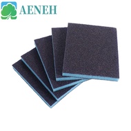 AENEH 5pcs Grit Sanding Sponge, Polishing Pad Sandpaper Polishing Sponge, Durable Reusable Washable 