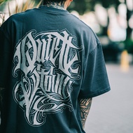 Summer New Style Chicano Flower Font Short-Sleeved Printed Cotton T-Shirt